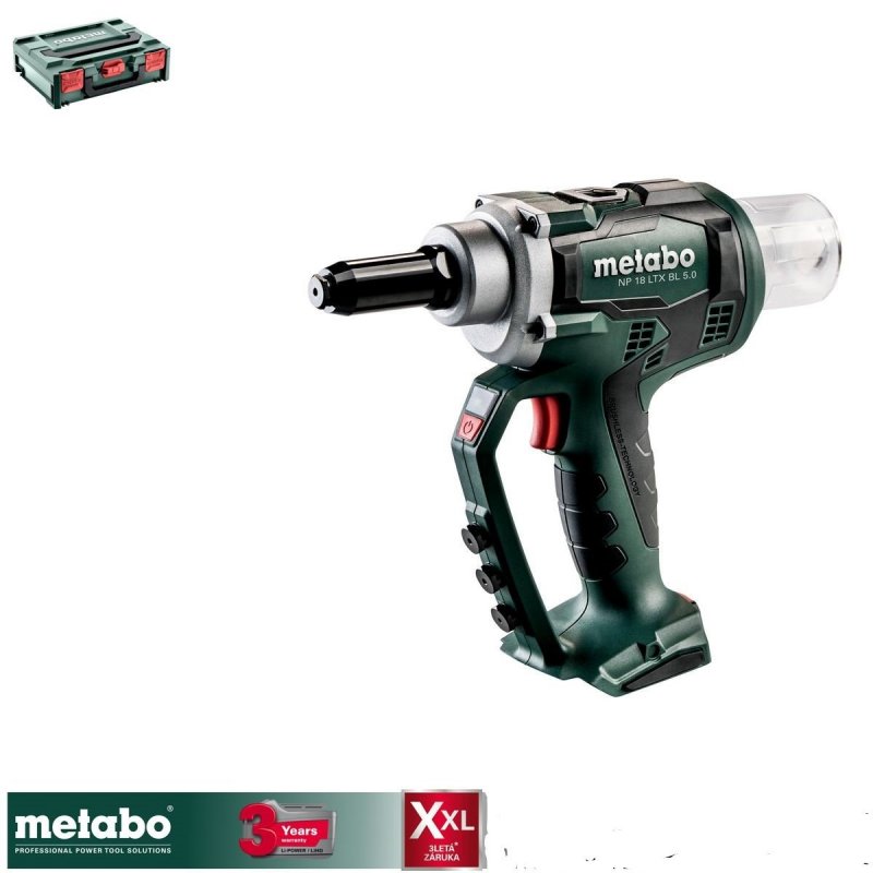 Metabo NP 18 LTX BL nýtovací pistole